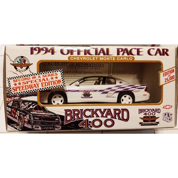 LIMITED EDITION BRICKYARD 400 OFFICIAL PACE CAR 1994 - NIB - Picture 1 of 3